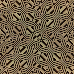 Check brown and beige plaid pattern tweed. Seamless neutral glen plaid vector illustration for spring summer autumn winter dress, scarf, jacket, skirt, plaid background, tartan floor.