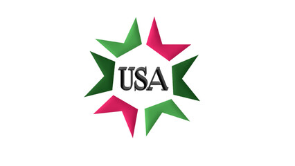 USA Logo t shirt design, typography t shirt design, retro t shirt design, amirican, 