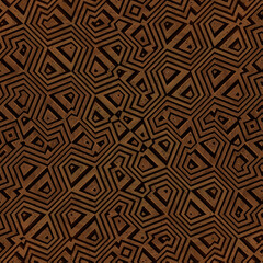 Check brown and beige plaid pattern tweed. Seamless neutral glen plaid vector illustration for spring summer autumn winter dress, scarf, jacket, skirt, plaid background, tartan floor.