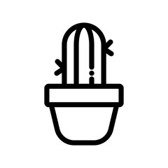 Pot flower icon PNG