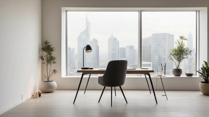 Office room minimalistic 