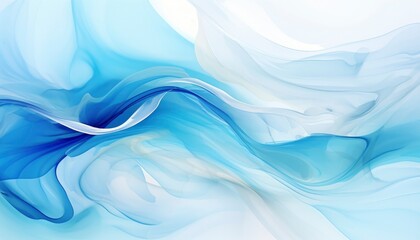 Fototapeta premium Elegant abstract illustration of flowing colors