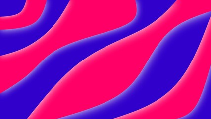 Purple, pink abstract curves wallpaper