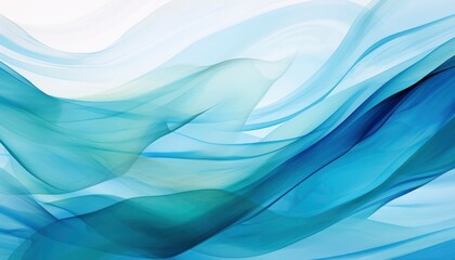 Obraz premium Abstract painting wavy background