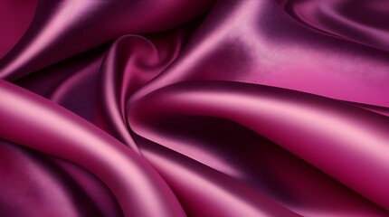 Obraz premium Delight in the harmonious dance of vivid waves on an Elegant Silk Wave Background, an exquisite portrayal of abstract artistry.