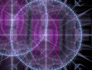 Imaginatory fractal abstract background Image