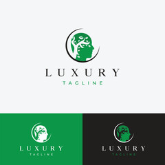 Human head full of love and liking icons. Stop social media addiction. Modern design. Inspiration, ideas, trendy urban magazine style.