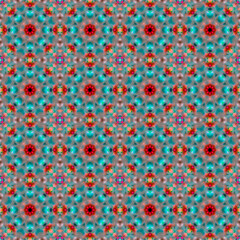 Seamless Retro Circles Background for batik clothes