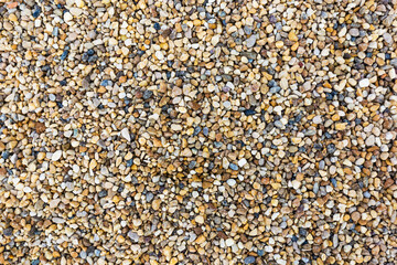 Modèle de gravier roulé