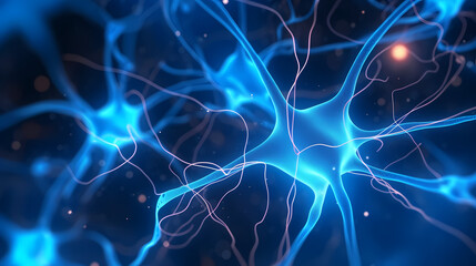 Fototapeta premium Cell background, virus cells, medical research background