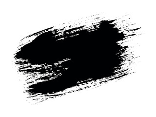 Vector paint brush spot Hand painted background Ink scribble dab clipart