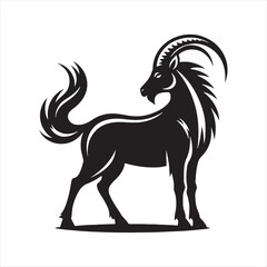 Elegance Unveiled: Animals Silhouette Series Illuminating the Timeless Elegance of Diverse Wildlife - Safari Silhouette - Animals Vector
