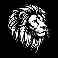 Lion logo design vector template