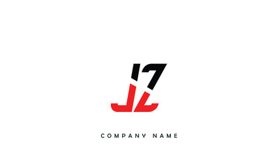 JZ, ZJ, J, Z Abstract Letters Logo Monogram