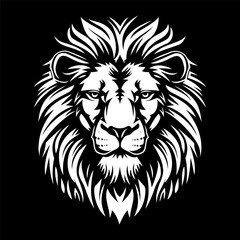 Lion logo design vector template