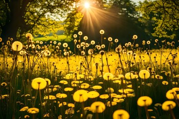 background with flowers