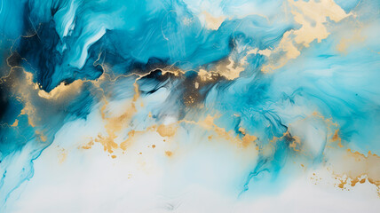 Stunning abstract background, watercolor stains in the style of marble, geode