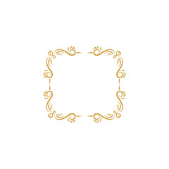 border background in gold color border
