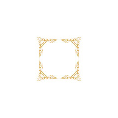 border background in gold color border