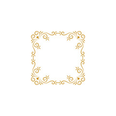 border background in gold color border