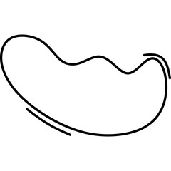 Abstract Blob Line