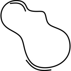 Abstract Blob Line