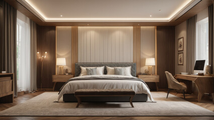 modern bedroom interior design. interion design inspiration