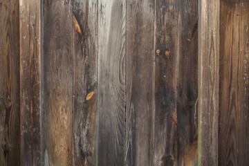 古い木の壁　photo of old decayed wooden fence