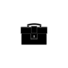 Briefcase icon isolated on transparent background