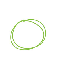 green marker circle