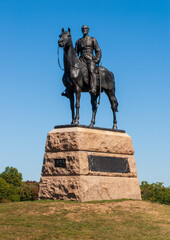 Gettysburg National Military Park, American Civil War Battlefield, in Gettysburg, Pennsylvania