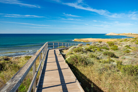 Calblanque beach near Cabo de Palos, Spain	