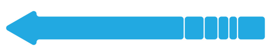 Long arrow vector icon. Black horizontal double arrow. Vector design. 22.11.