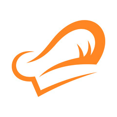 Chef Hat Vector Logo Design Template