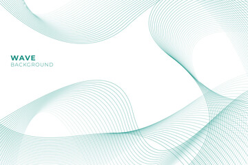 Fototapeta premium Abstract background with wavy line style