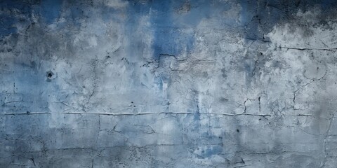Obraz premium Empty aged navy concrete wall textures.