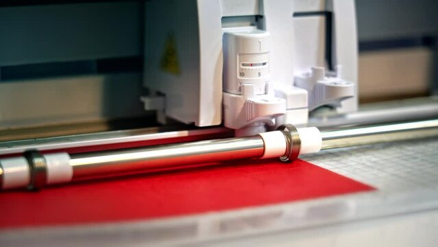 Home workshop plotter cutting paper