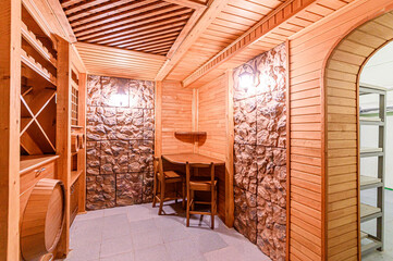 standard room interior apartment. view kind of decor home decoration in hostel house for sale. empty room renovated