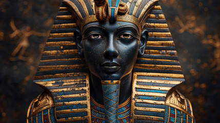 Osiris, Egyptian god of the fertility, agriculture, the afterlife, the dead, resurrection, life, and vegetation.