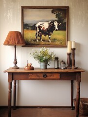 Authentic Rural Home Decors: Field Painting & Rustic Charm