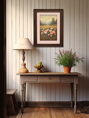 Authentic Rural Home Decors: Vintage Art Print & Country Design
