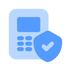 calculator duotone icon