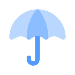 umbrella duotone icon