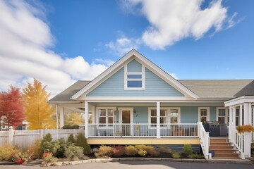 expanded cape cod with seamless siding integration