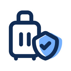 baggage Filled line icon