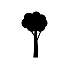Tree icon vector. Nature illustration sign. green symbol.