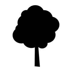 Tree icon vector. Nature illustration sign. green symbol.