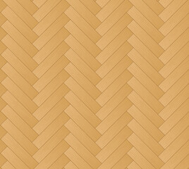 Parquet seamless pattern. Wooden floor background. Herringbone tile. Wooden zigzag planks.