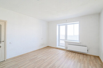 standard room interior apartment. view kind of decor home decoration in hostel house for sale. empty room renovated