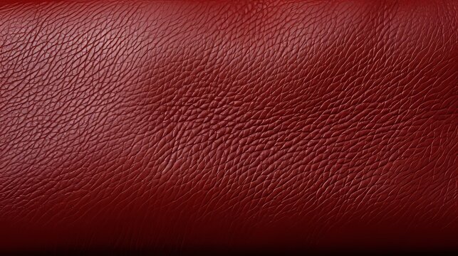 Luxurious red leather textured background for captivating designs and presentations